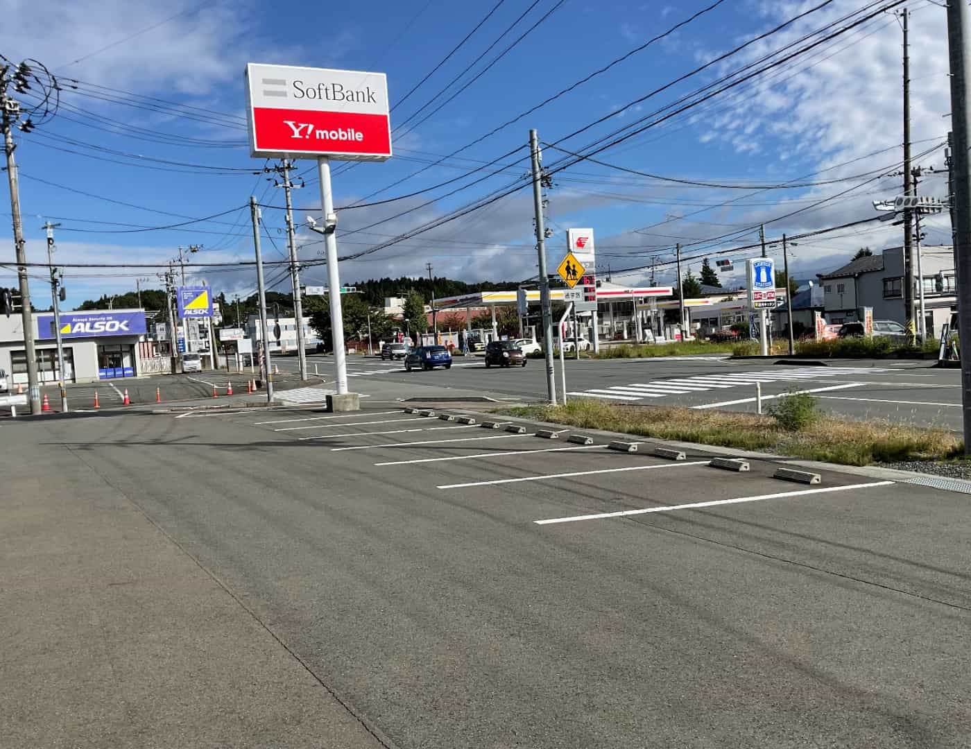 ソフトバンク紫波_駐車場2