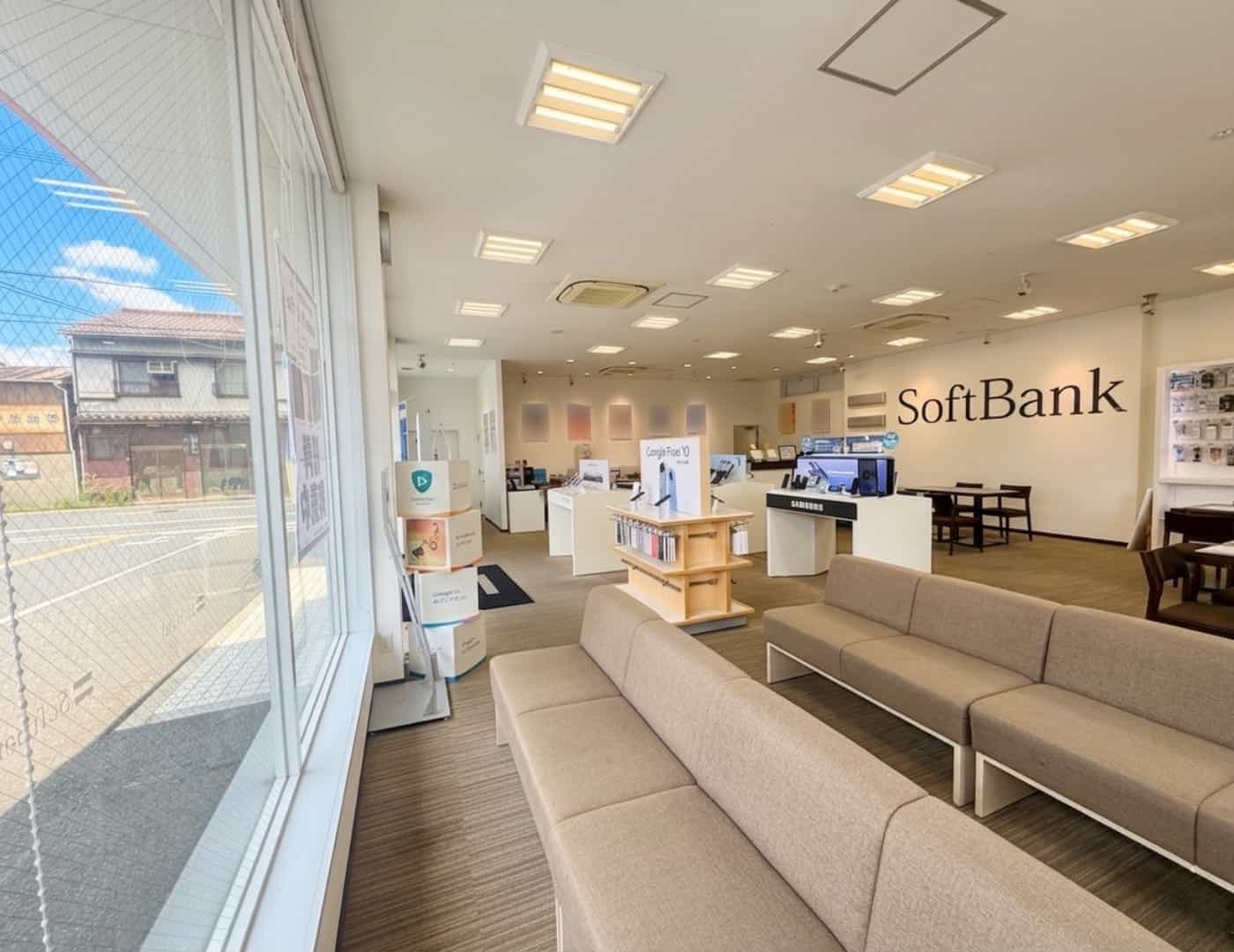 ソフトバンク北加賀屋_待合席