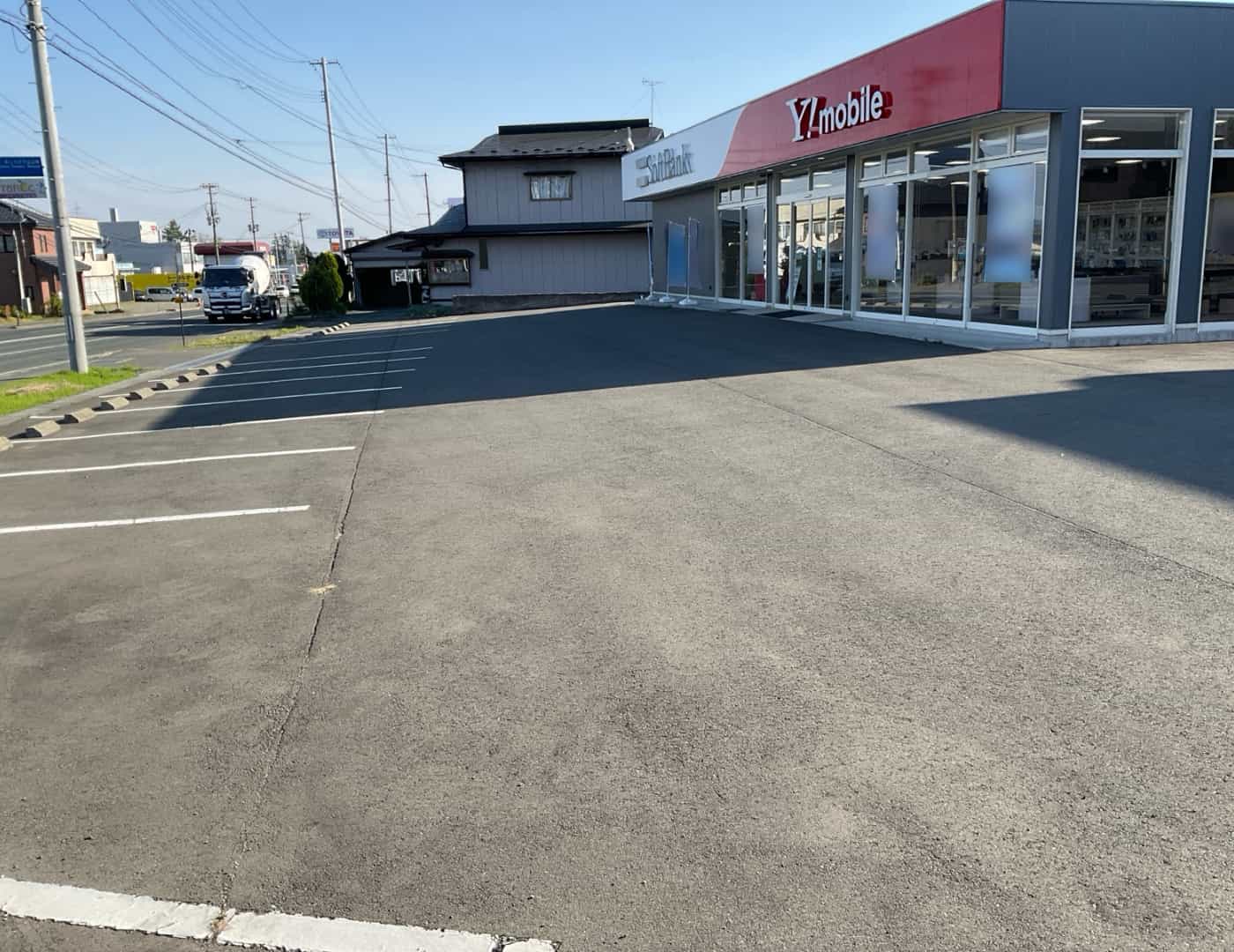 ソフトバンク紫波_駐車場2