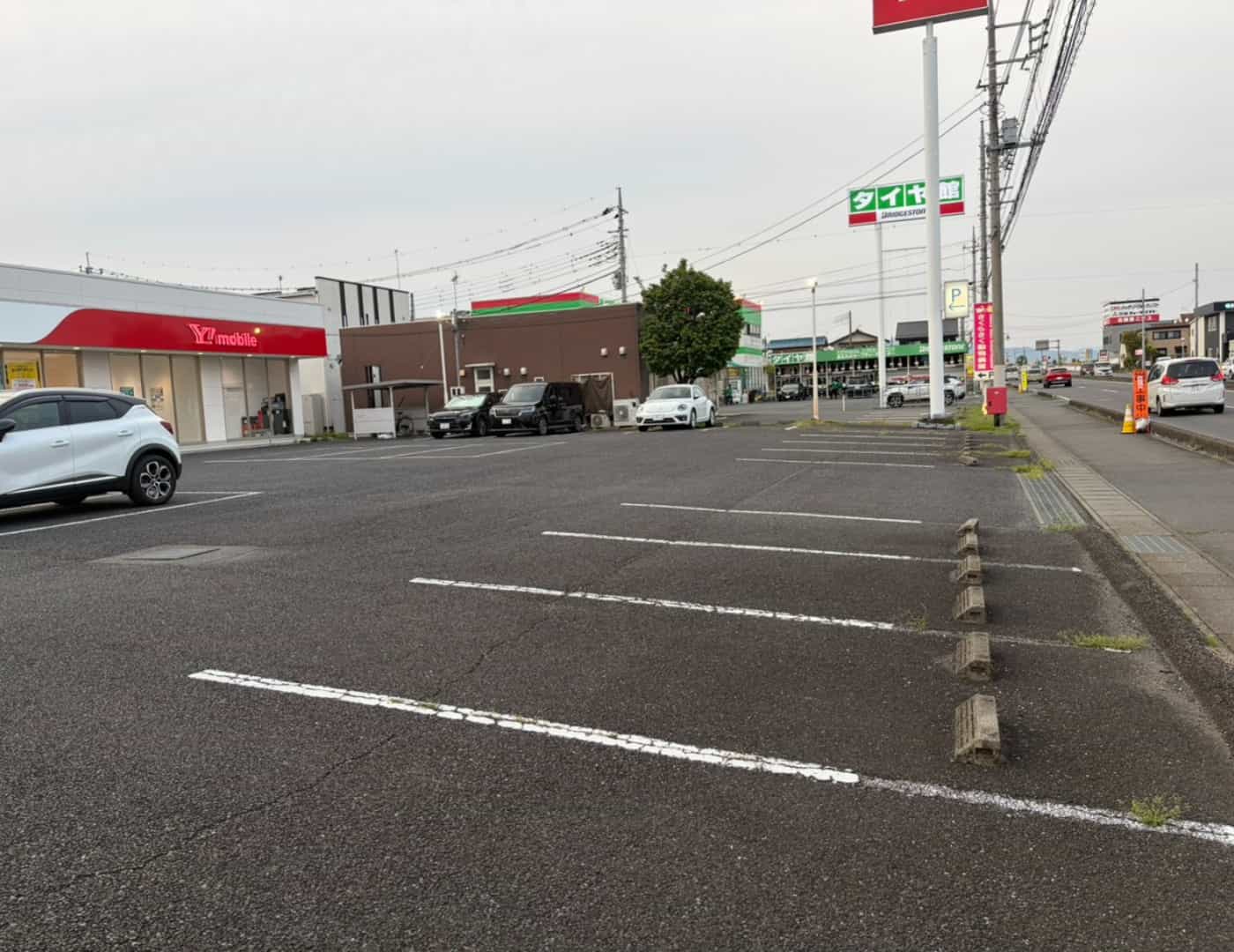 ソフトバンク群馬県央_駐車場2