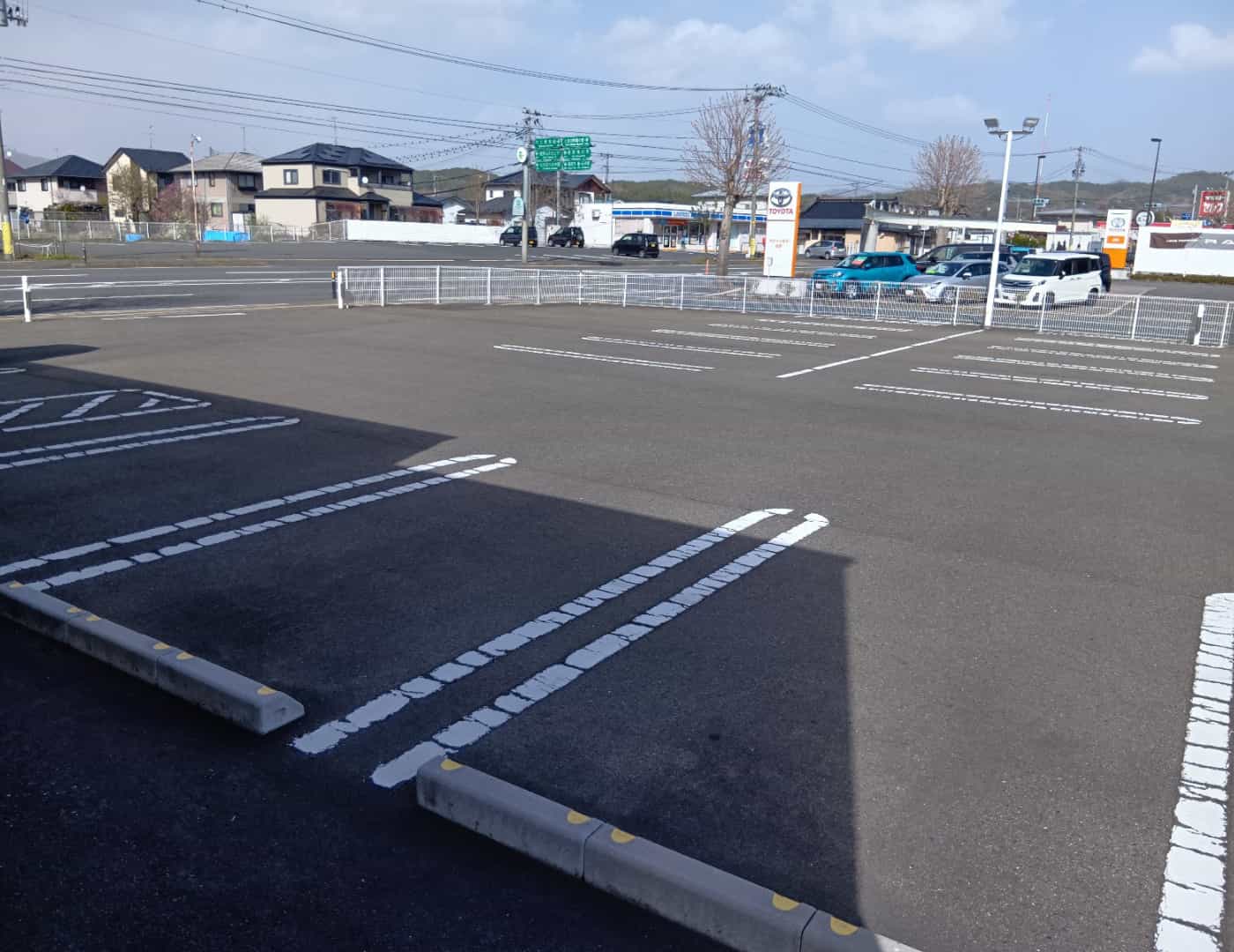 ソフトバンク遠野_駐車場2